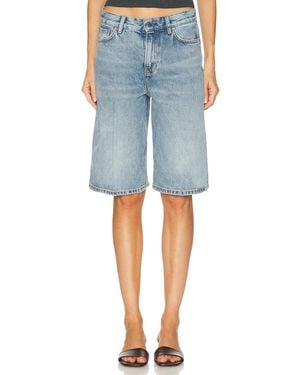 TOTEME Denim Board Short - Blue