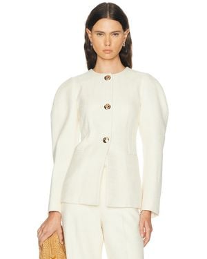 Gabriela Hearst Daelan Jacket - White