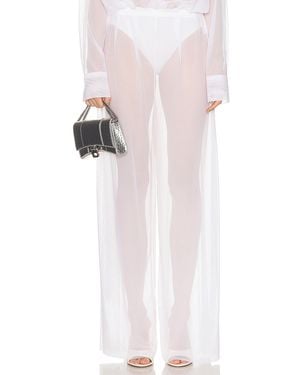 Norma Kamali Pleat Pant - Pink
