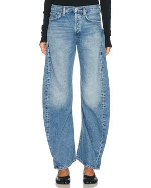 Agolde Spiral Jean - Blue