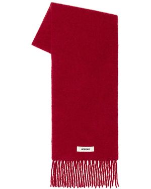 Jacquemus Large Echarpe Carro - Red