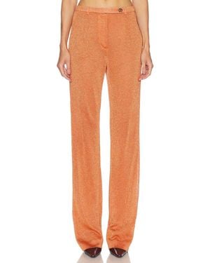 Miu Miu Wide Leg Trouser - Orange