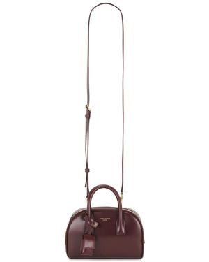 Saint Laurent Mini Sac De Jour Supple Boston Bag - Brown