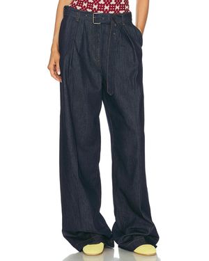 Dries Van Noten Peaches Pants - Blue