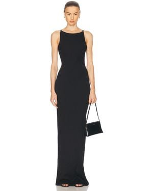 ÉTERNE Iris Maxi Dress - Blue