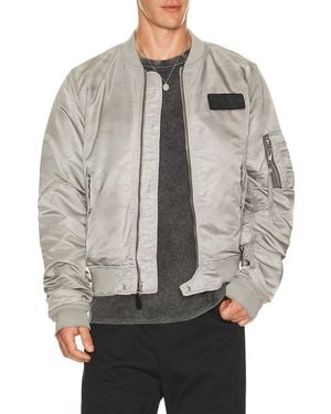 XLIM Ep.9 03 X Alpha Industries Ma-1 Bomber - Gray