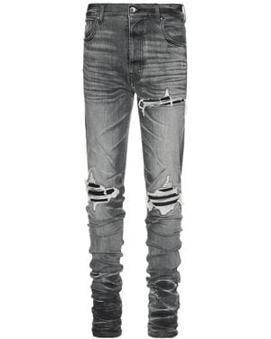 Amiri Suede Mx1 Jean - Gray