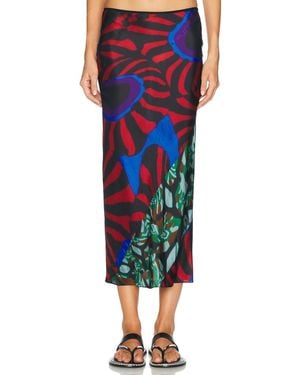 Dries Van Noten Sati Skirt - Red