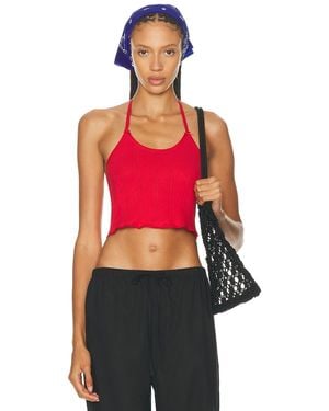 Cou Cou Intimates The Halter Top - Red