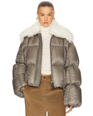 Jil Sander Down Jacket - Brown