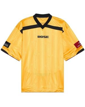 Martine Rose Printed Football Top - Yellow
