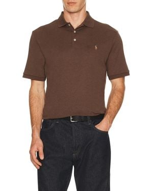 Polo Ralph Lauren Short Sleeve Soft Touch Polo - Brown