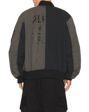 Alpha Industries L-2B Relaxed Patchwork Flight Jacket - Black