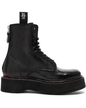 R13 Leather Boots - Black
