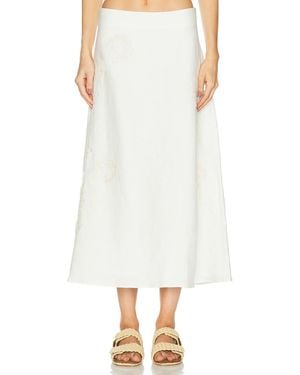 Twp The A-Line Skirt - White