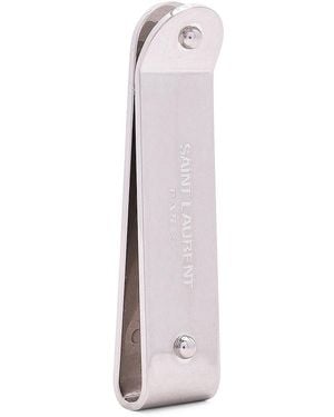 Saint Laurent Money Clip - Metallic