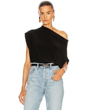 Norma Kamali Sleeveless All In One Top - Black