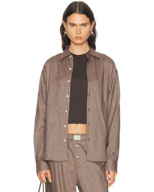 Comme Si La Shirt Classica - Brown