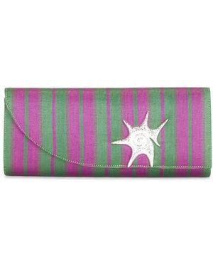 RENNK Moire Diane Clutch - Multicolor