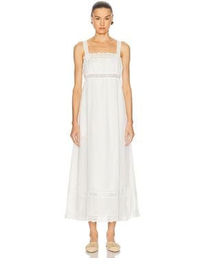 Posse Grace Shift Dress - White