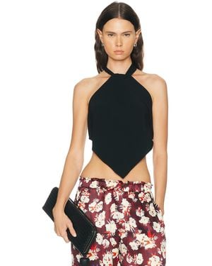 Rabanne Halterneck Top - White