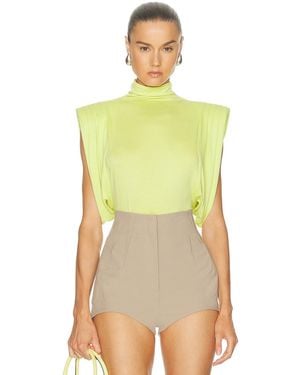 Mugler Tank Top - Yellow