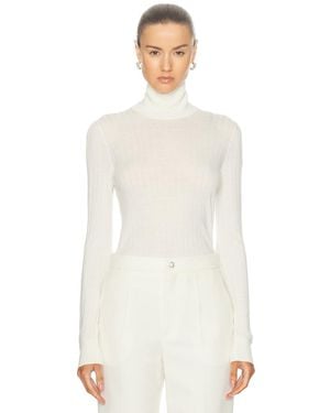 Moncler Turtleneck Top - White