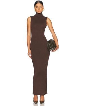 Helsa Aadi Knit Dress - Brown