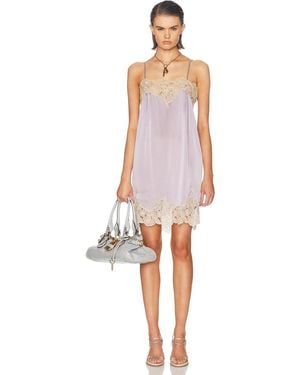 Chloé Slip Dress - White