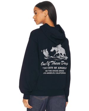 One Of These Days X Fwrd City Of Angels Hoodie - Blue