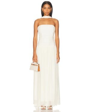 LPA Skye Maxi Dress - White