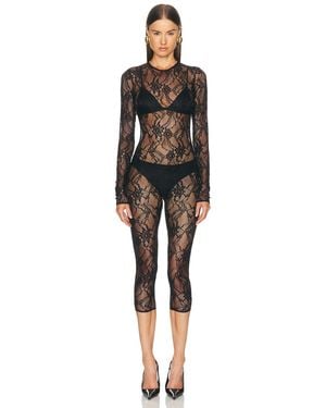 ANDAMANE Sheila Capri Jumpsuit - Black
