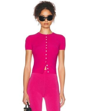 Helsa Beckette Knit Cardi - Pink