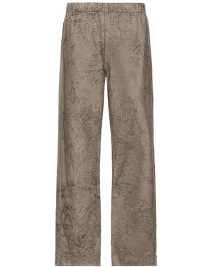 Samuel Zelig Underdrawing Pant - Natural