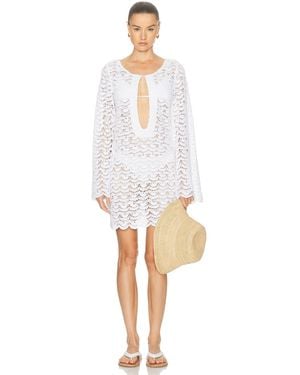 Marlies Grace Rosamund Crochet Dress - White