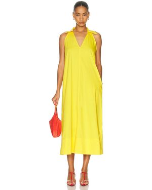Simon Miller Nava Poplin Dress - Yellow