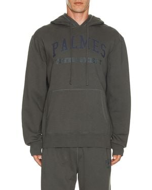 Palmes Mats Hooded Sweatshirt - Gray