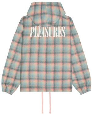 Pleasures Sender Poncho Hoodie - Pink