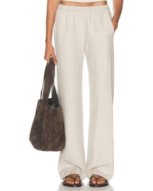 Enza Costa Twill Everywhere Pant - White
