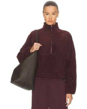 Nike Therma Fit 1/2 Zip Jacket - Red