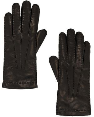 Miu Miu Nappa Short Gloves - Black