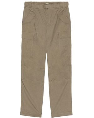 Jonathan Simkhai Garrett Wide Leg Cargo Pants - Natural