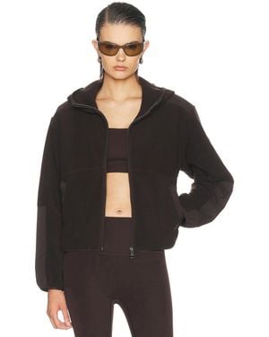 Beyond Yoga Polarflex Fleece Jacket - Black