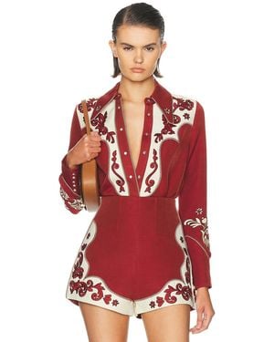 ALÉMAIS Duke Embroidered Shirt
