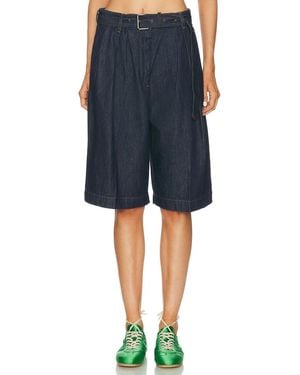 Dries Van Noten Peaches Shorts - Blue