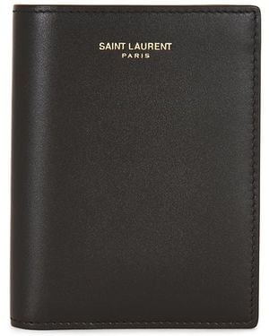 Saint Laurent Credit Card Wallet - Black