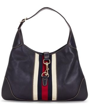 Gucci Jackie O Bouvier Hobo Bag - Blue