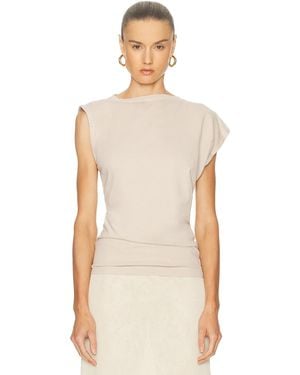 Agolde Beth Tee - Natural