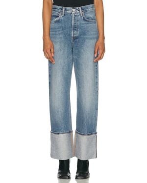 Agolde Big Cuff Jean - Blue