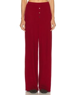 Guest In Residence Everywear Pant - Red